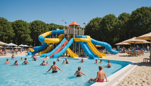 Les meilleurs campings avec parc aquatique pour familles en ardèche